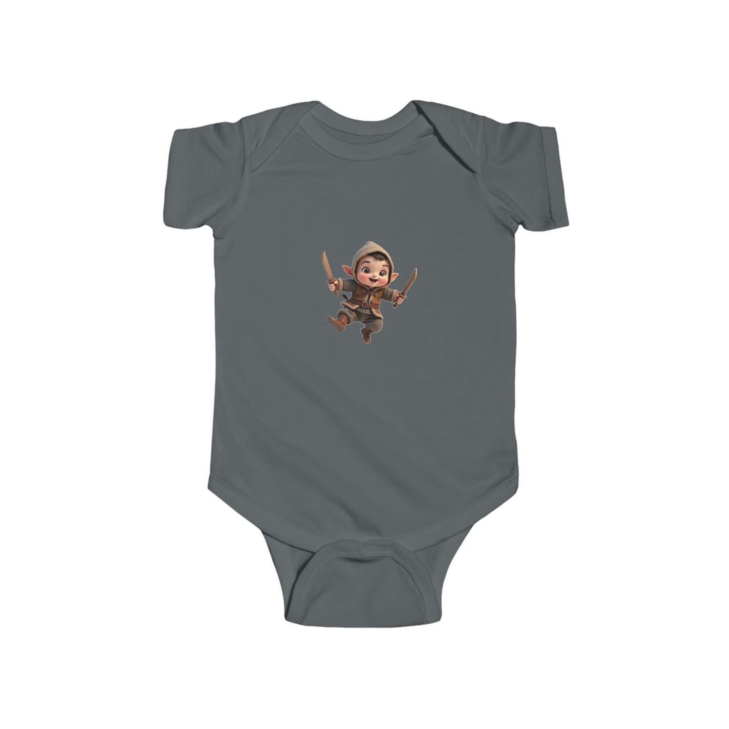 Whimsical Rogue Infant Bodysuit with Playful Design, Cute Baby Outfit, Newborn Gift, Toddler Apparel, Baby Shower Gift, Character Bodysuit