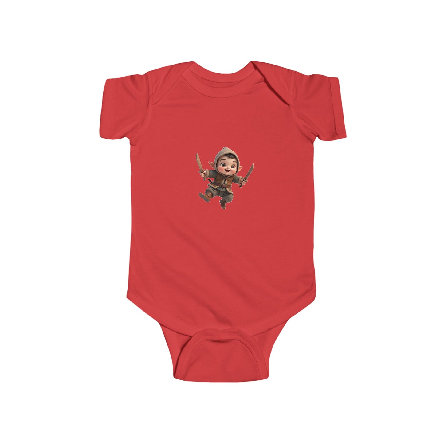 Whimsical Rogue Infant Bodysuit with Playful Design, Cute Baby Outfit, Newborn Gift, Toddler Apparel, Baby Shower Gift, Character Bodysuit