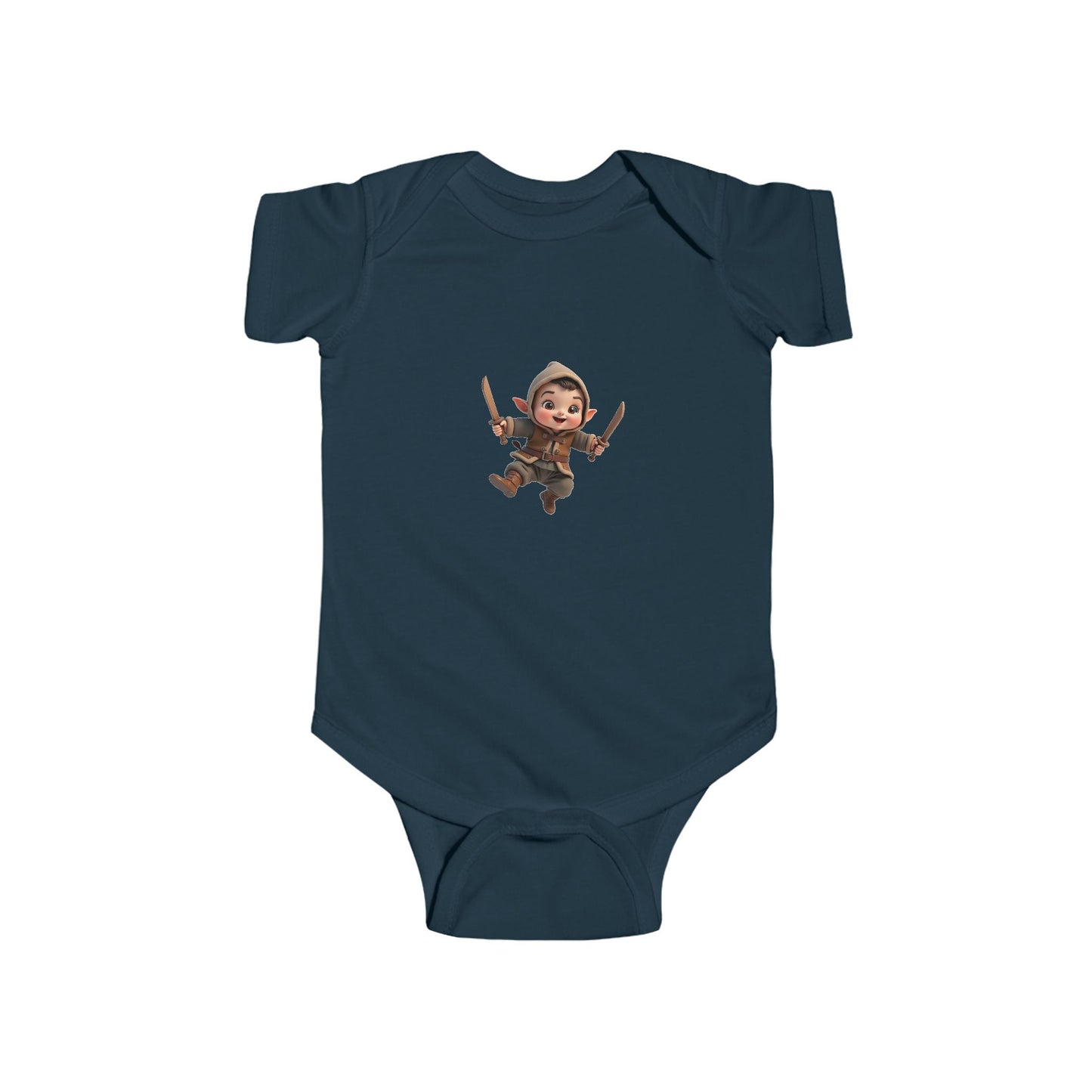 Whimsical Rogue Infant Bodysuit with Playful Design, Cute Baby Outfit, Newborn Gift, Toddler Apparel, Baby Shower Gift, Character Bodysuit
