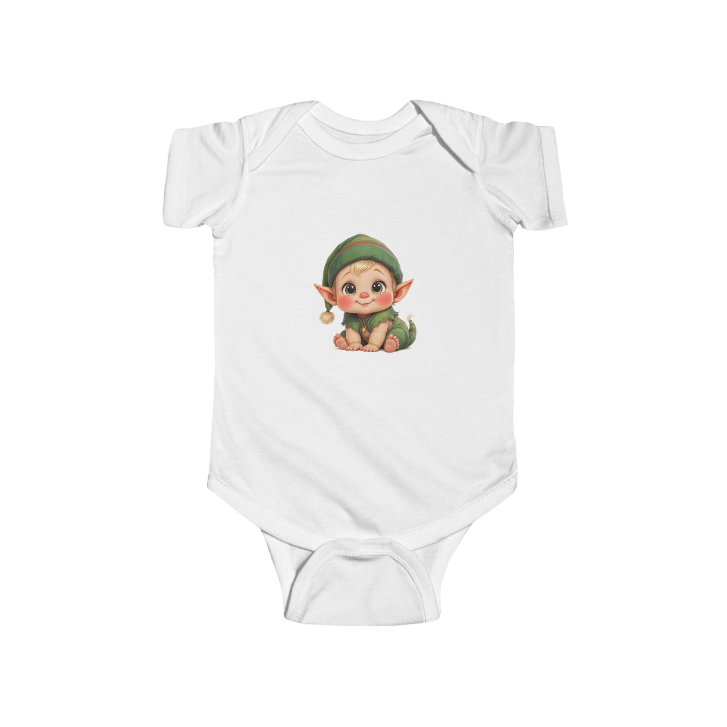 Adorable Baby Elf Bodysuit | Cute Infant Outfit, Baby Shower Gift, Holiday Apparel, Newborn Clothing, Christmas costume