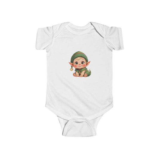 Adorable Baby Elf Bodysuit | Cute Infant Outfit, Baby Shower Gift, Holiday Apparel, Newborn Clothing, Christmas costume