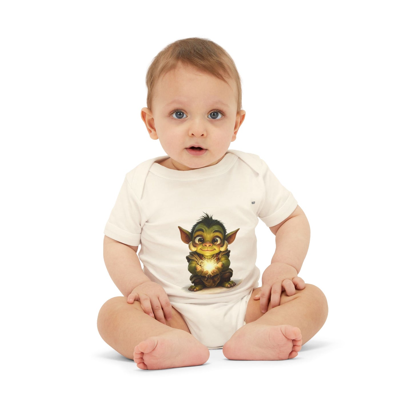 Cute Baby Onesie with Playful Goblin Design, Infant Jersey Bodysuit for Newborns, Perfect Baby Shower Gift, Adorable Outfit for [...]