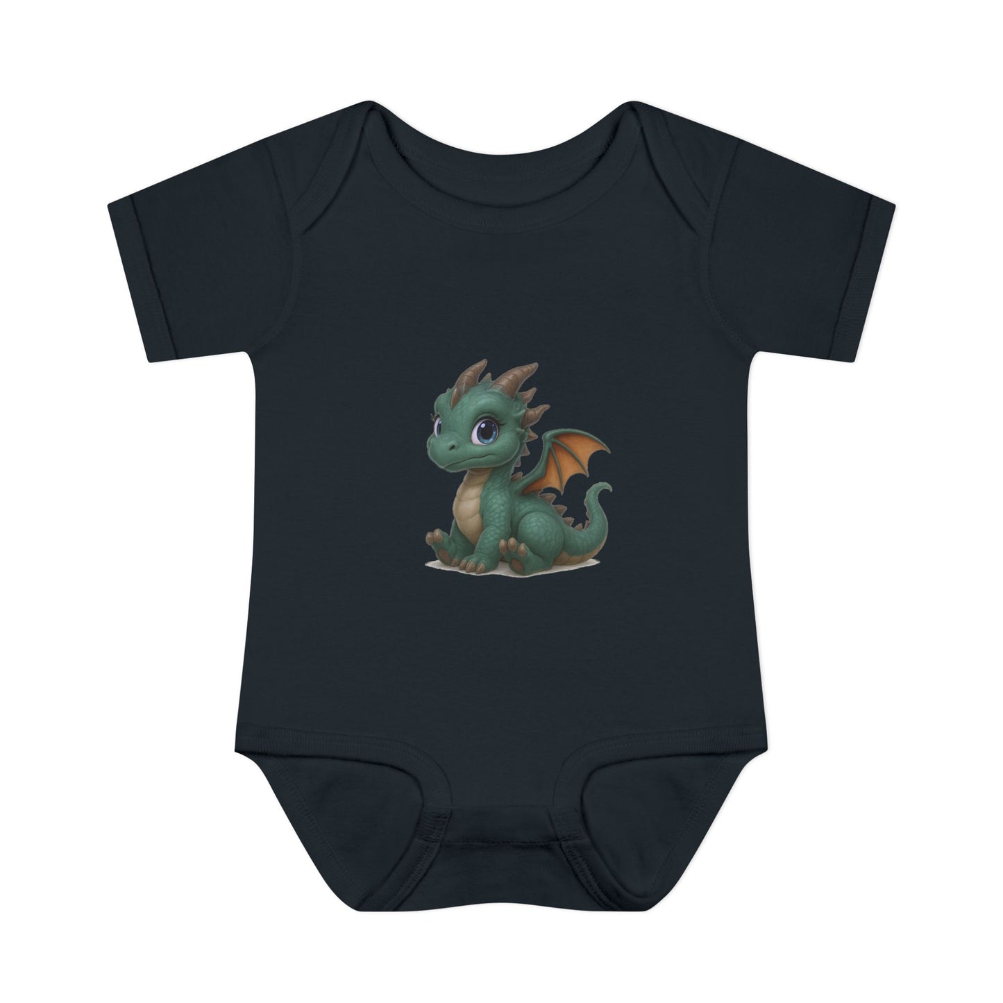 Infant Baby Rib Bodysuit - Dragon