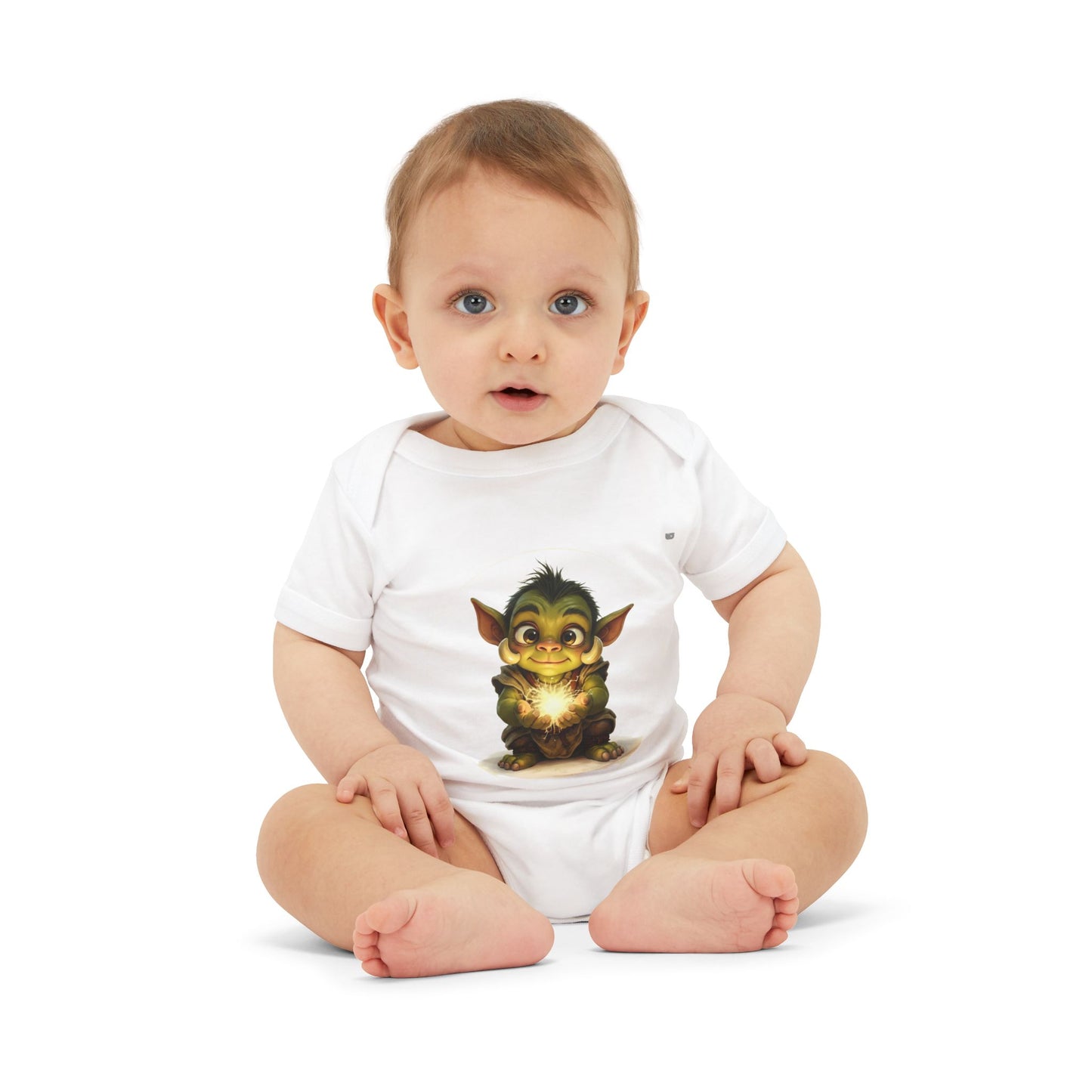 Cute Baby Onesie with Playful Goblin Design, Infant Jersey Bodysuit for Newborns, Perfect Baby Shower Gift, Adorable Outfit for [...]